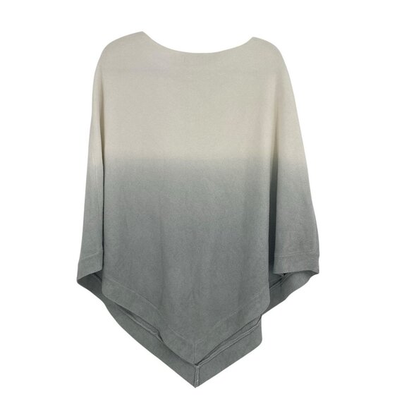 Barefoot Dreams CozyChic Ultra Lite Ocean Breeze Poncho Sweater Soft OS Plus - Picture 1 of 6